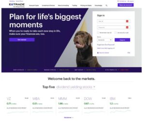 ETrade how to invest in stocks