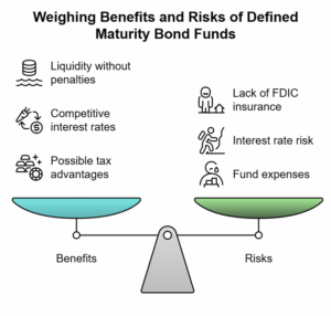pros and cons of defined maturity bonds funds