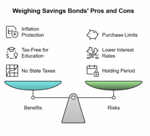 pros and cons of savings bonds vs CDs